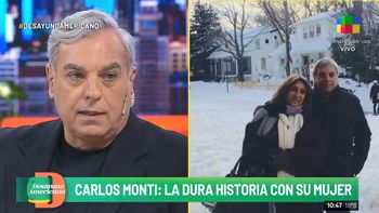 Carlos Monti se quebró en vivo al hablar de la dura enfermedad que padece su mujer: Nos cambió la vida