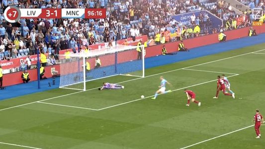 ¡Vos no, Erling! Haaland se perdió un gol insólito en la derrota del Manchester City