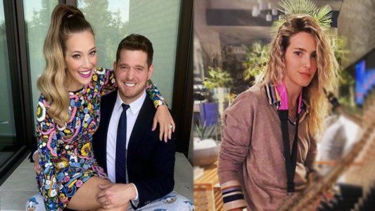 Luisana Lopilato mostró una talento oculto con un instrumento musical y Michael Bublé se burló de ella