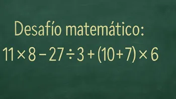 La regla esencial para resolver este desafío matemático es conocido como PEMDAS (por sus siglas en inglés) o jerarquía de operaciones.