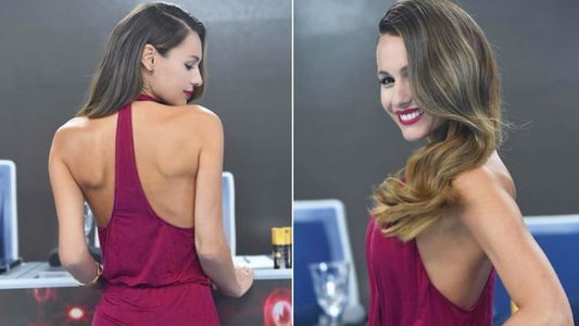 Pampita: Mensajes de esas características no hay, no existen