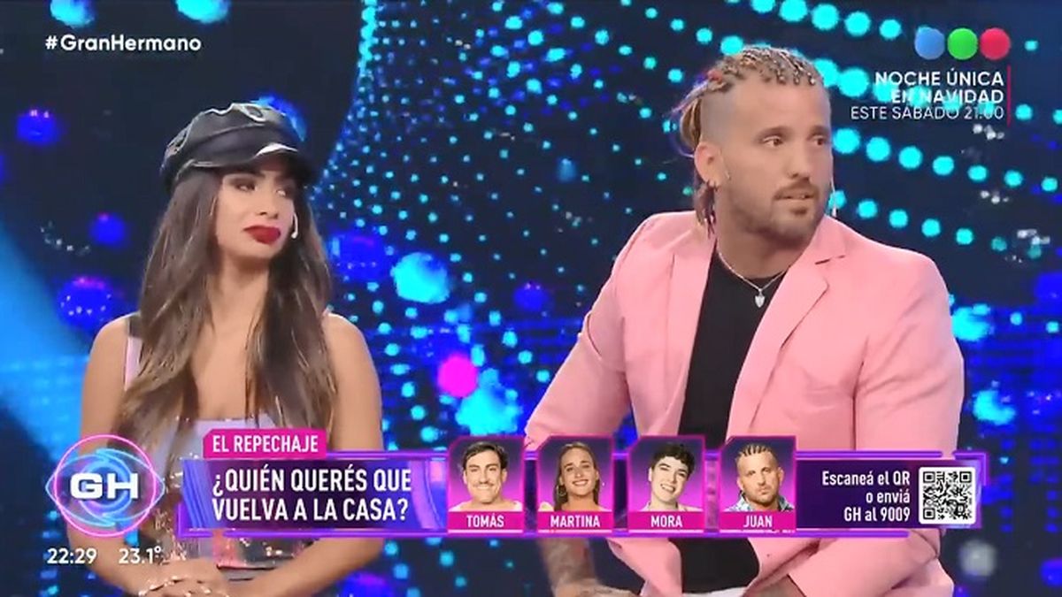 Juan Reverdito se mostr&oacute; aliado de Daniela Celis, una de las favoritas, a la hora de lograr el voto del p&uacute;blico para volver a la casa de Gran Hermano.&nbsp;