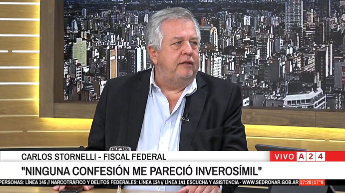 Carlos Stornelli en exclusivo con A24: Avanzamos en el descubrimiento de la verdad