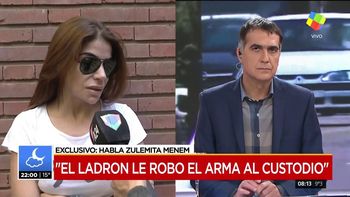 Zulemita Menem, luego del tercer asalto en el año: Fue un robo al voleo