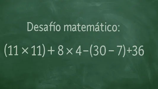 Desafío matemático: la cuenta que confunde a muchos y pocos resuelven