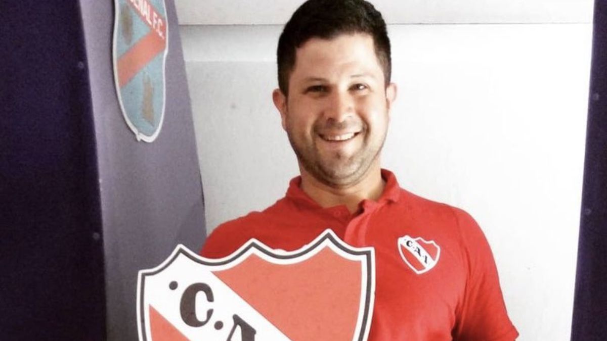 Juan Calvente era fanático de Independiente.