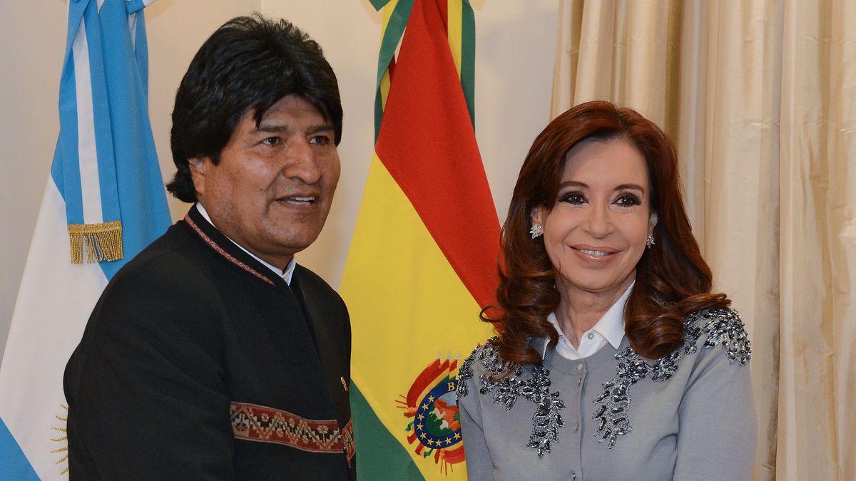 Evo Morales manifestó su apoyo a Cristina Kirchner en el juicio Vialidad (Foto: cfkargentina.com.ar)
