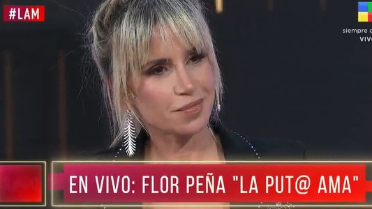 La reveladora confesión de Florencia Peña en LAM: Me hubiese ido mejor si...