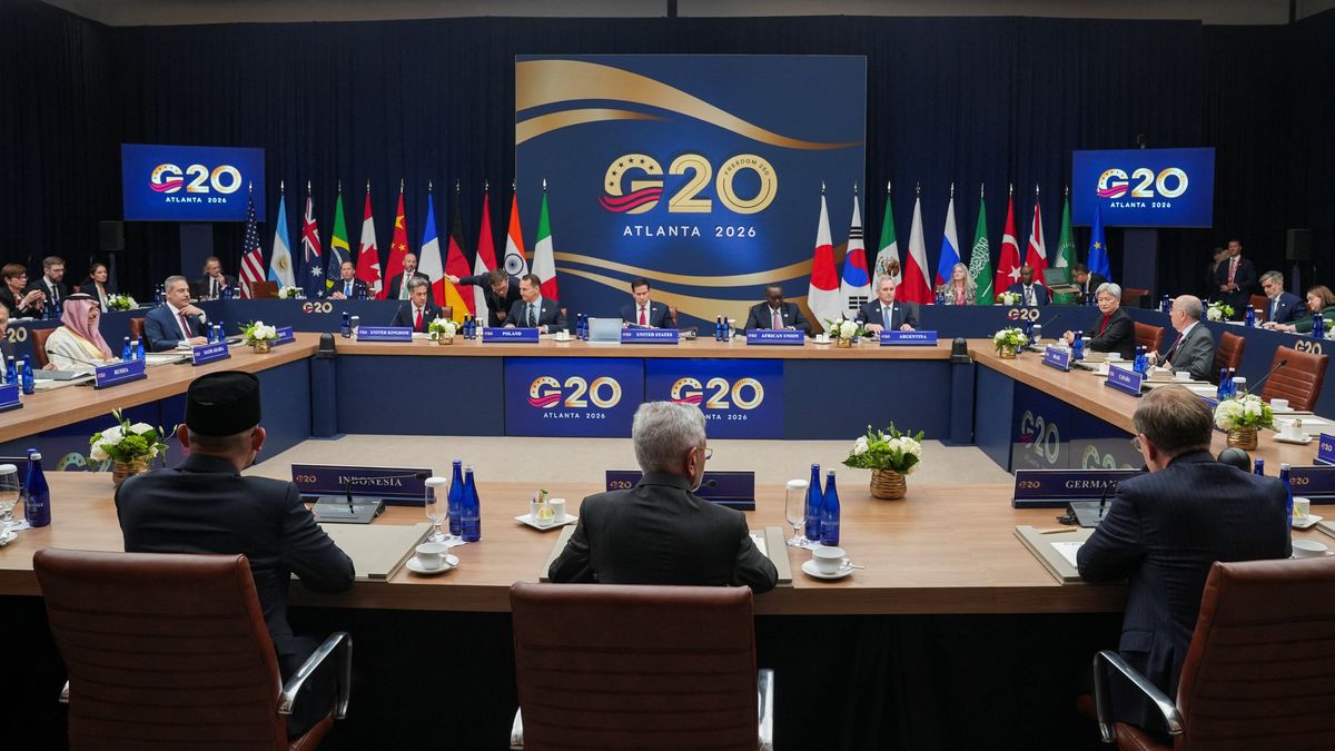 La reunión de ministros de Relaciones Exteriores del G20 se llevó a cabo en Atlanta, Estados Unidos. (Foto: Reuters).