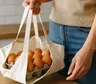 La bolsa de tela para llevar huevos: el DIY simple que se volvió tendencia