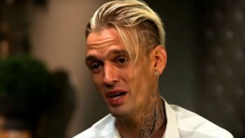 Aaron Carter se quebró al hablar de su detención por tenencia de marihuana