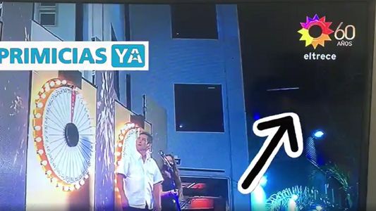 El extraño objeto que pasa por el cielo durante la emisión del programa de Guido Kaczka