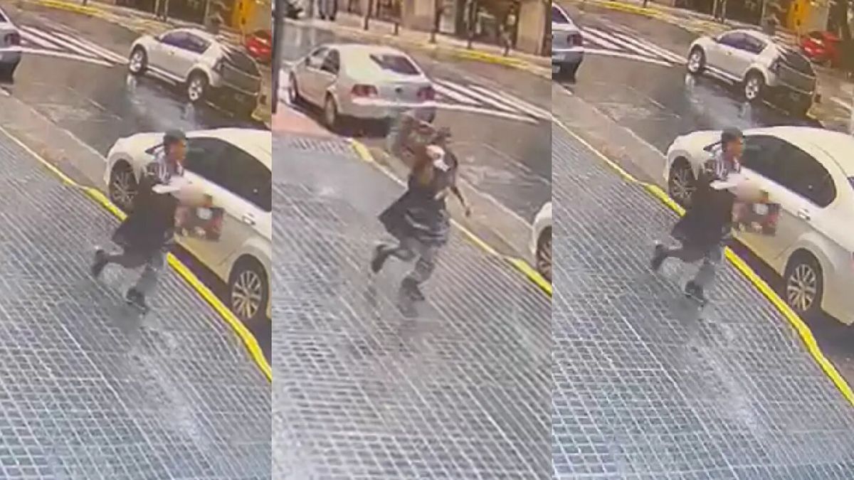 Atraparon al sospechoso de violar a la empeladade Palermo. (Foto: captura)