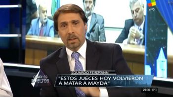 Eduardo Feinmann indignado: Estos tres jueces volvieron a matar a Mayda