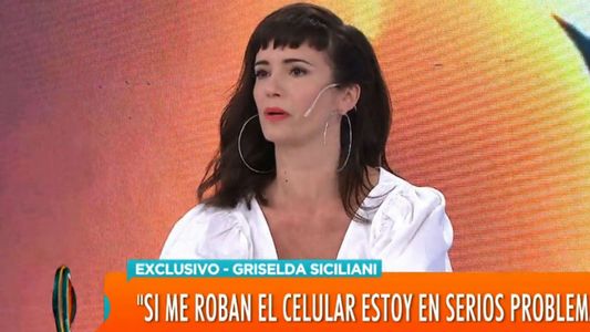 Griselda Siciliani: Percibí algo raro cuando trabajé con Darthés y dejé de hablarle