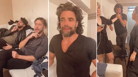 La despedida de Luciano Castro de la obra Desnudos