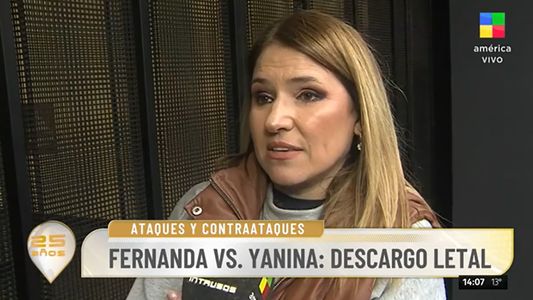 Me cansé de sus mentiras: Fernanda Iglesias contó su verdad sobre el cruce con Yanina Latorre