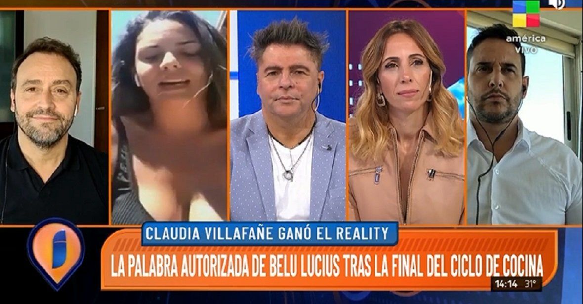 Belu Lucius explicó por qué no apareció en la final de Masterchef Celebrity
