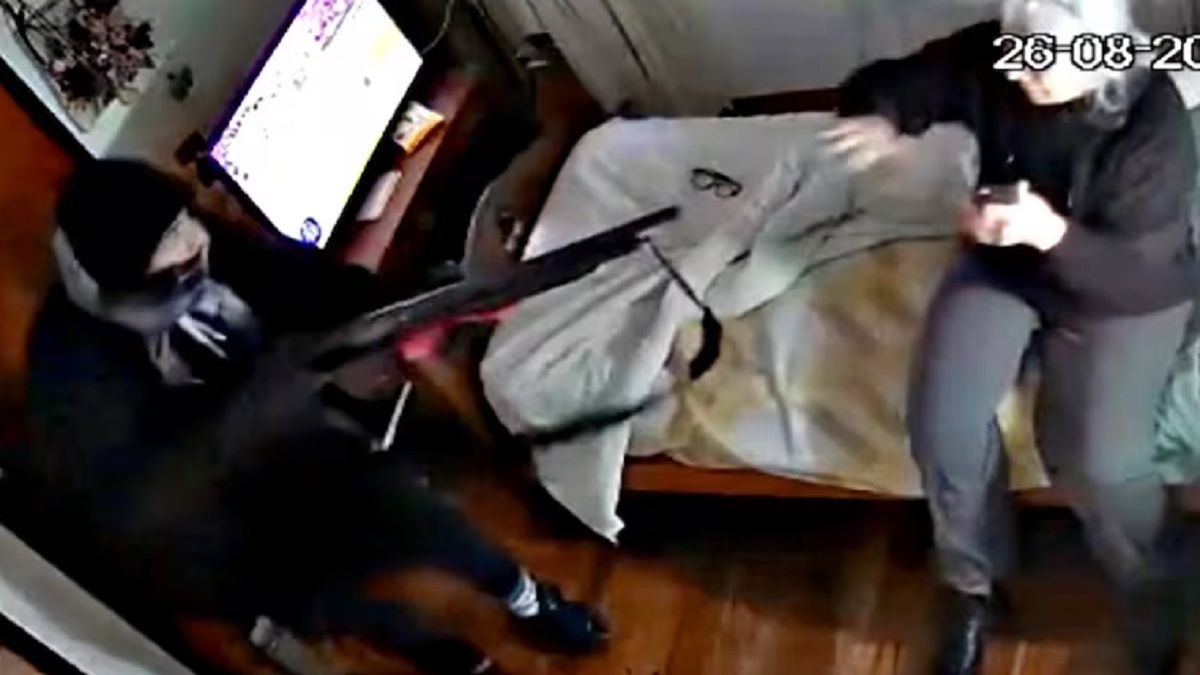 El brutal episodio ocurrió en Ringuelet. Foto: captura de video.&nbsp;