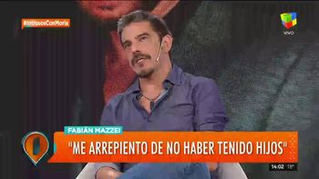 Fabián Mazzei: Con Araceli perdimos un embarazo