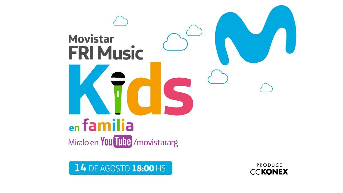 Los niños festejan su mes con la vuelta del Movistar Fri Music Kids
