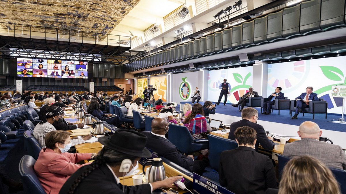 Sesión de la jornada de apertura de la Precumbre sobre los Sistemas Alimentarios de las Naciones Unidas