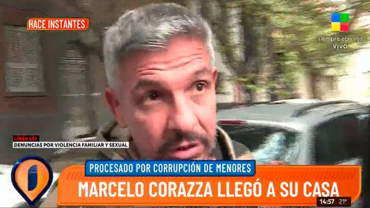 Las primeras palabras de Marcelo Corazza tras quedar en libertad: Está claro que...