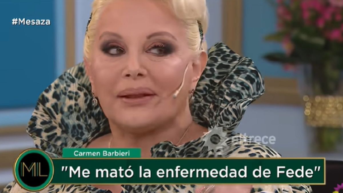Carmen Barbieri recordó cómo pasó la enfermedad de Fede Bal