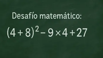 Desafío Matemático: esta cuenta con signos no se resuelve de un vistazo