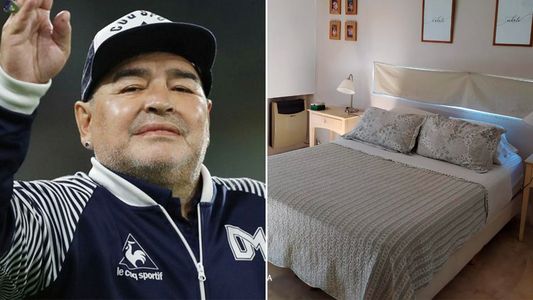 Un cuarto improvisado, un inodoro portátil y abandono: la casa de Maradona, en el centro del juicio