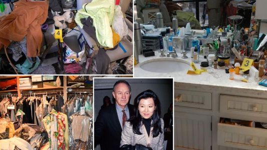 Basura y ratas: el video del estremecedor momento en que hallaron a Gene Hackman y a su esposa sin vida