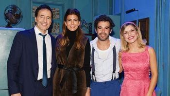 Juliana Awada saludó en el escenario a Laurita Fernández y Nicolás Cabré