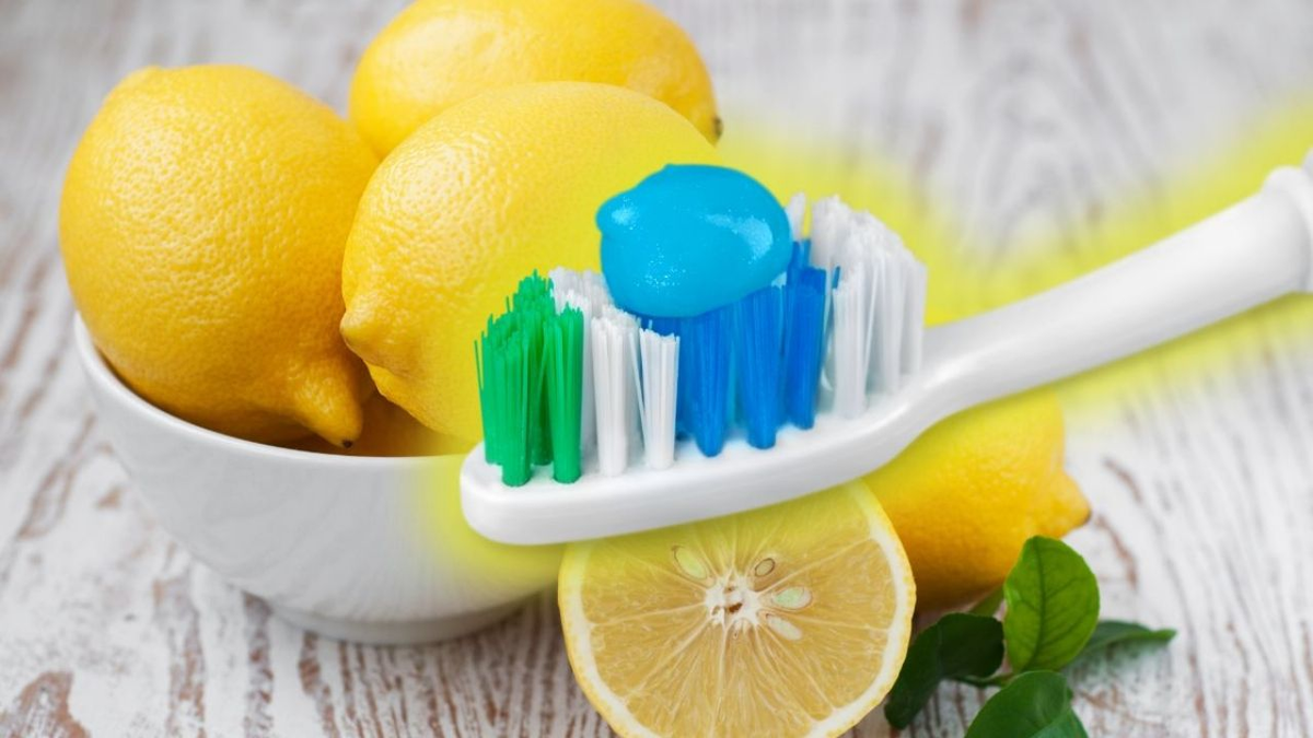 Combinar cáscaras de limón y pasta de dientes: por qué recomiendan hacerlo y para qué sirve