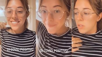 Nati Jota contó que dio positivo en el hisopado de Covid-19
