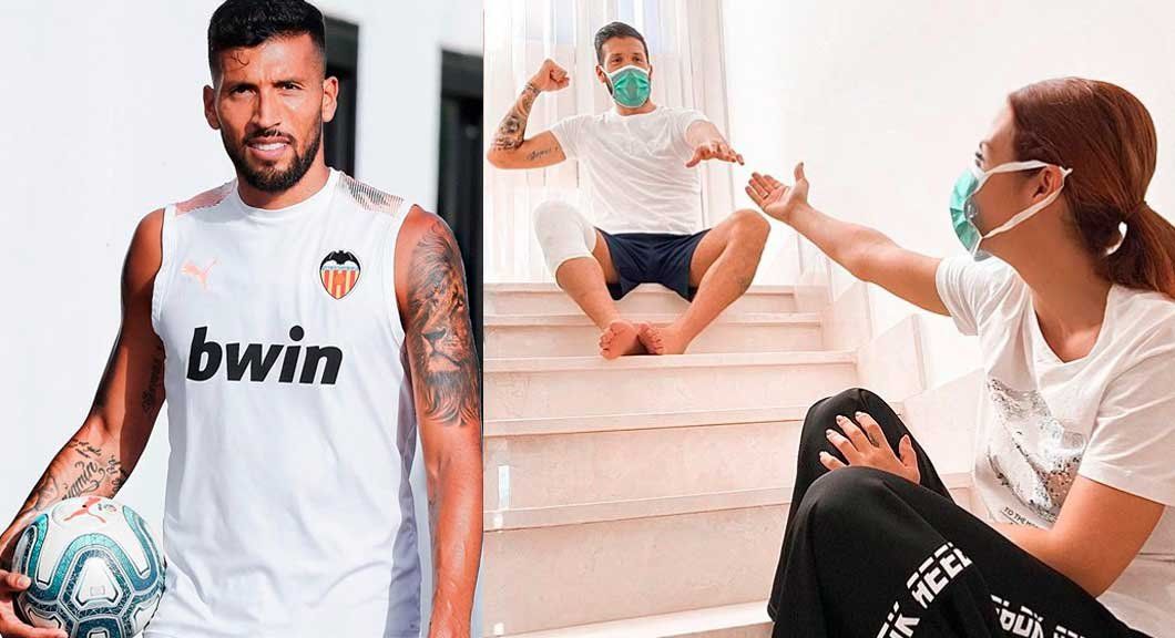 Una buena: Ezequiel Garay salió del aislamiento y se recupera del coronavirus