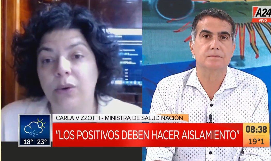 Carla Vizotti explicó cómo serán los protocoles para volver a la Argentina.