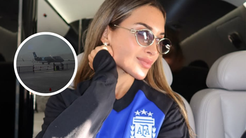 El viaje de terror que vivió la esposa de Lautaro Martínez antes de la final del Mundial