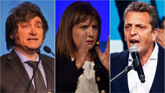 Los candidatos ajustan sus estrategias: Milei acelera a fondo con la dolarización, el viaje al que apuesta Massa y la autocrítica de Bullrich