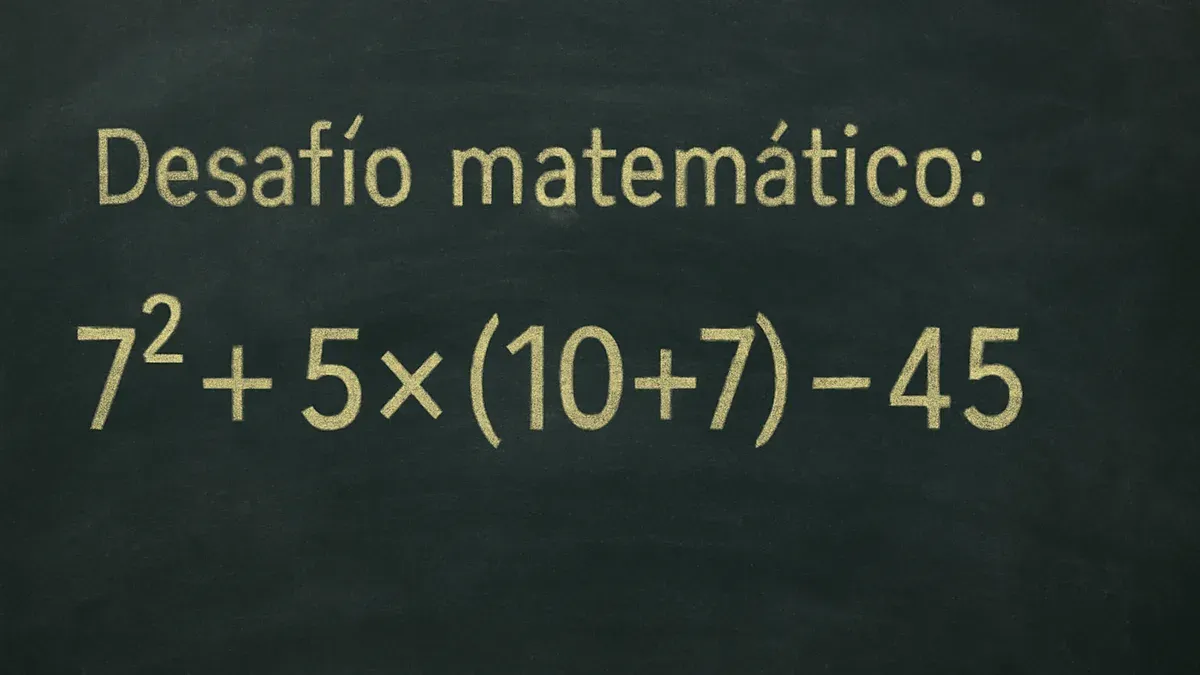La regla esencial para resolver este desafío matemático es conocido como PEMDAS (por sus siglas en inglés) o jerarquía de operaciones.