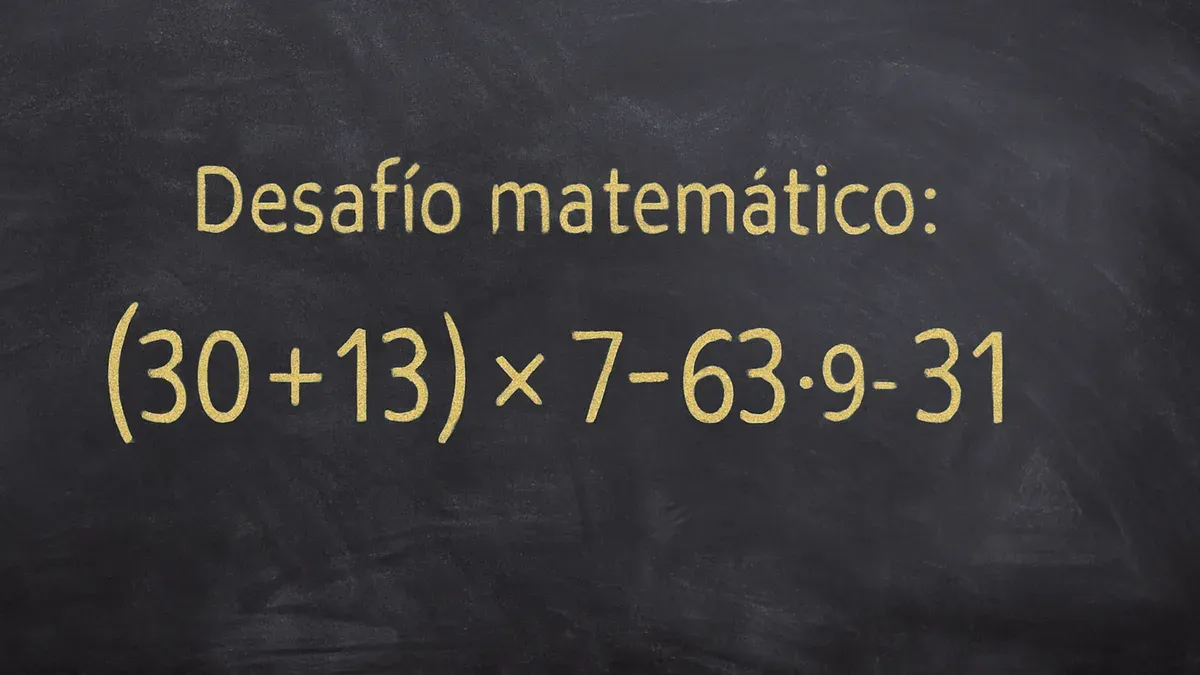 La regla esencial para resolver este desafío matemático es conocido como PEMDAS (por sus siglas en inglés) o jerarquía de operaciones.