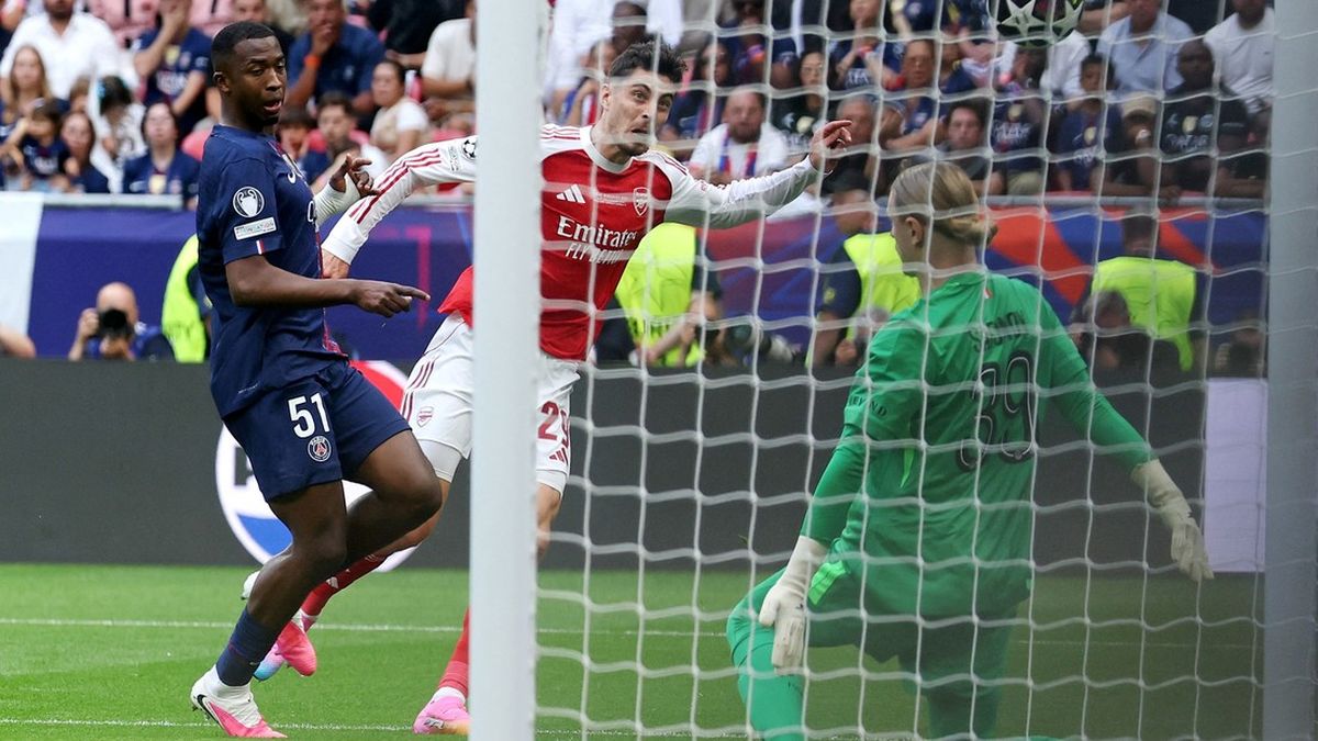 PSG reacciona y empata de penal ante Arsenal en la final de la Champions