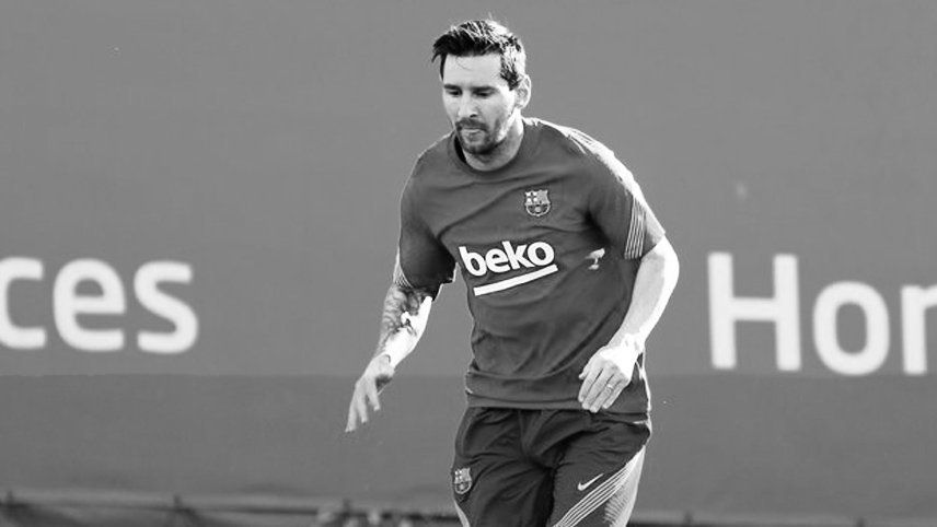 Lionel Messi se entrenó por primera vez con el plantel del Barcelona luego de estar casi afuera del club