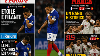 Sin piedad: los durísimos titulares de la prensa internacional tras la derrota de Francia en el Mundial