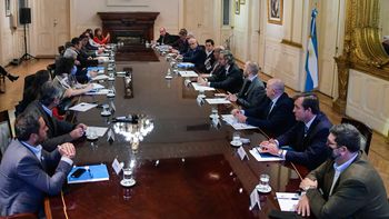 Juan Manzur encabezó una nueva reunión de gabinete en Casa Rosada. ¿Qué le pidió a los ministros? Foto: Presidencia
