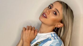 Morena Beltrán se tatuó la pierna en honor a los campeones de América