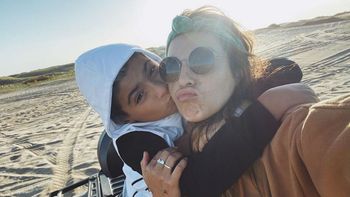 Emotivo mensaje de Gianinna Maradona por los 11 años de su hijo Benjamín