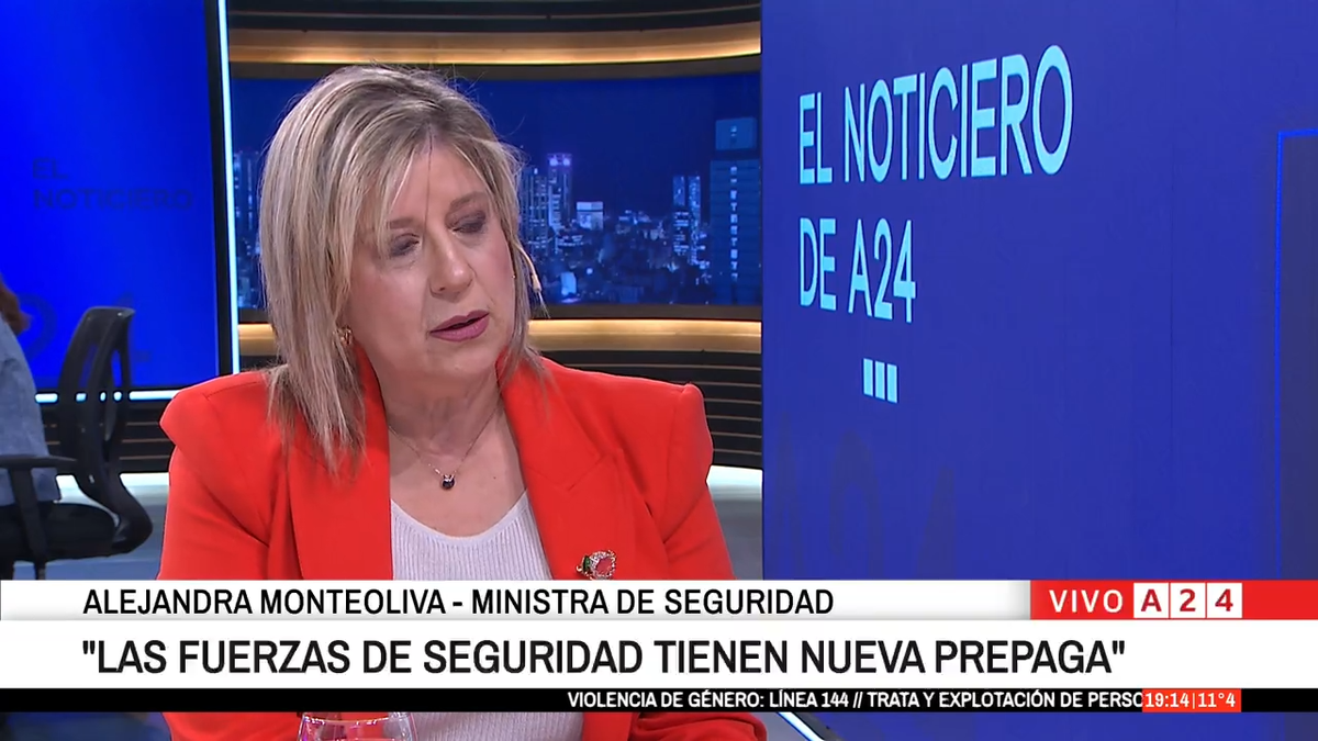 Alejandra Monteoliva anunció una nueva prepaga para la cobertura médica de Prefectura y Gendarmería