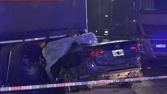 Impactante persecución y choque en la Panamericana: hay tres muertos y un herido