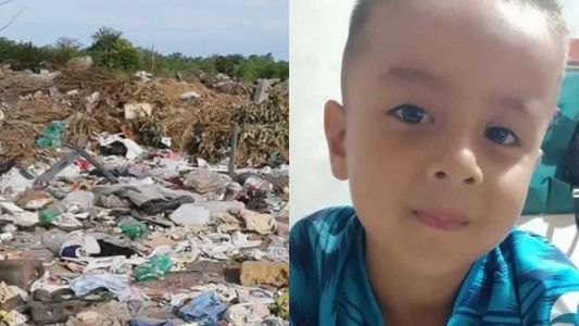 Búsqueda de Loan: realizaron un rastrillaje en un basural a cielo abierto de 9 de Julio