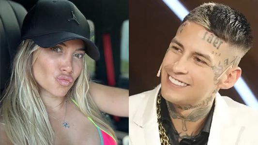 Wanda Nara mostró el lujoso y personalísimo regalo de oro que le hizo L-Gante